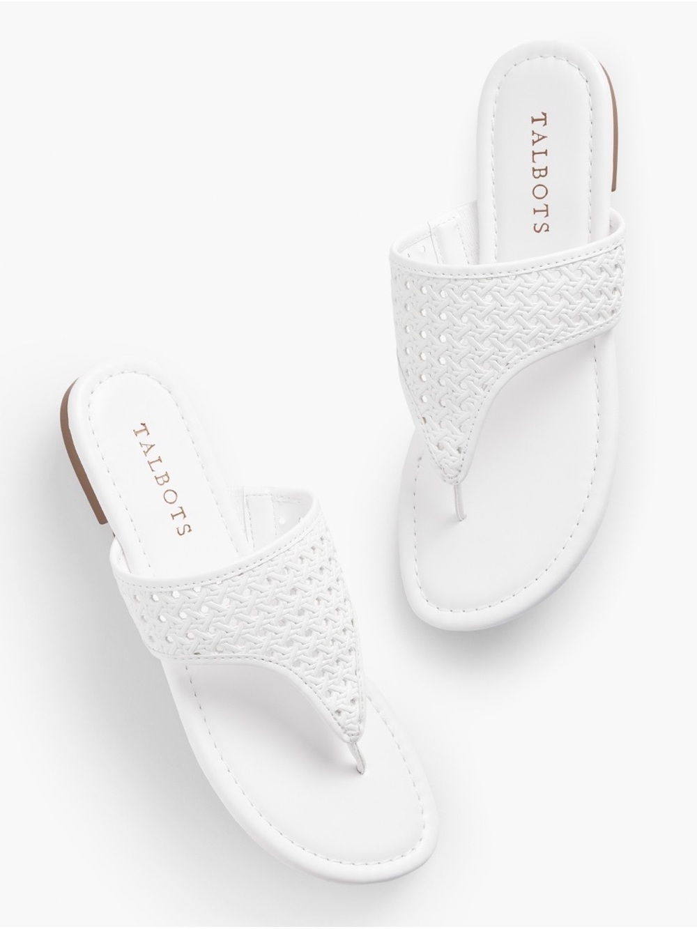 Talbots Gigi faux Napa sandals